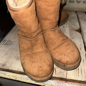 UGG Chestnut Suede Boots WELL-LOVED